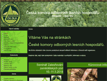 Tablet Screenshot of ckolh.cz